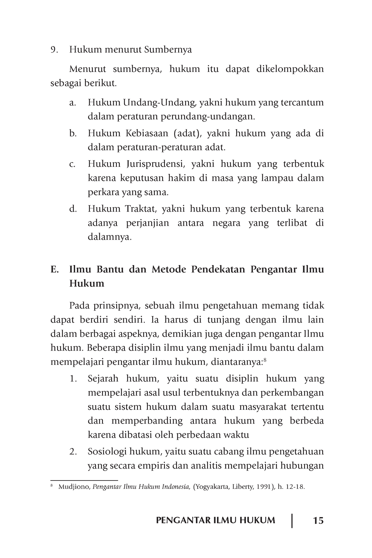 Pengantarilmuhukum-1-10 - PENGANTAR ILMU HUKUM 15 Hukum Menurut ...