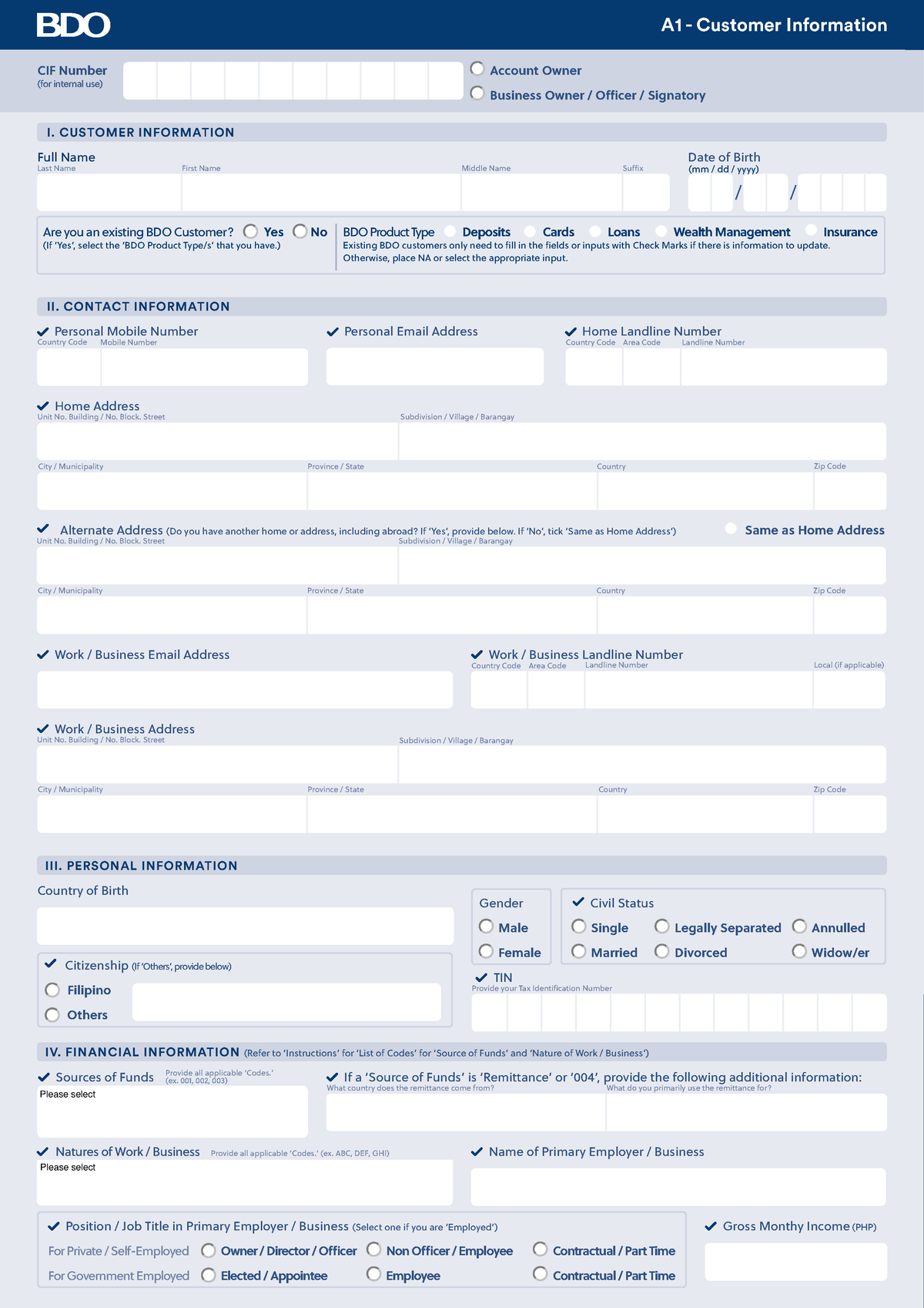 a1-customer-information-form-home-address-a1-customer-information