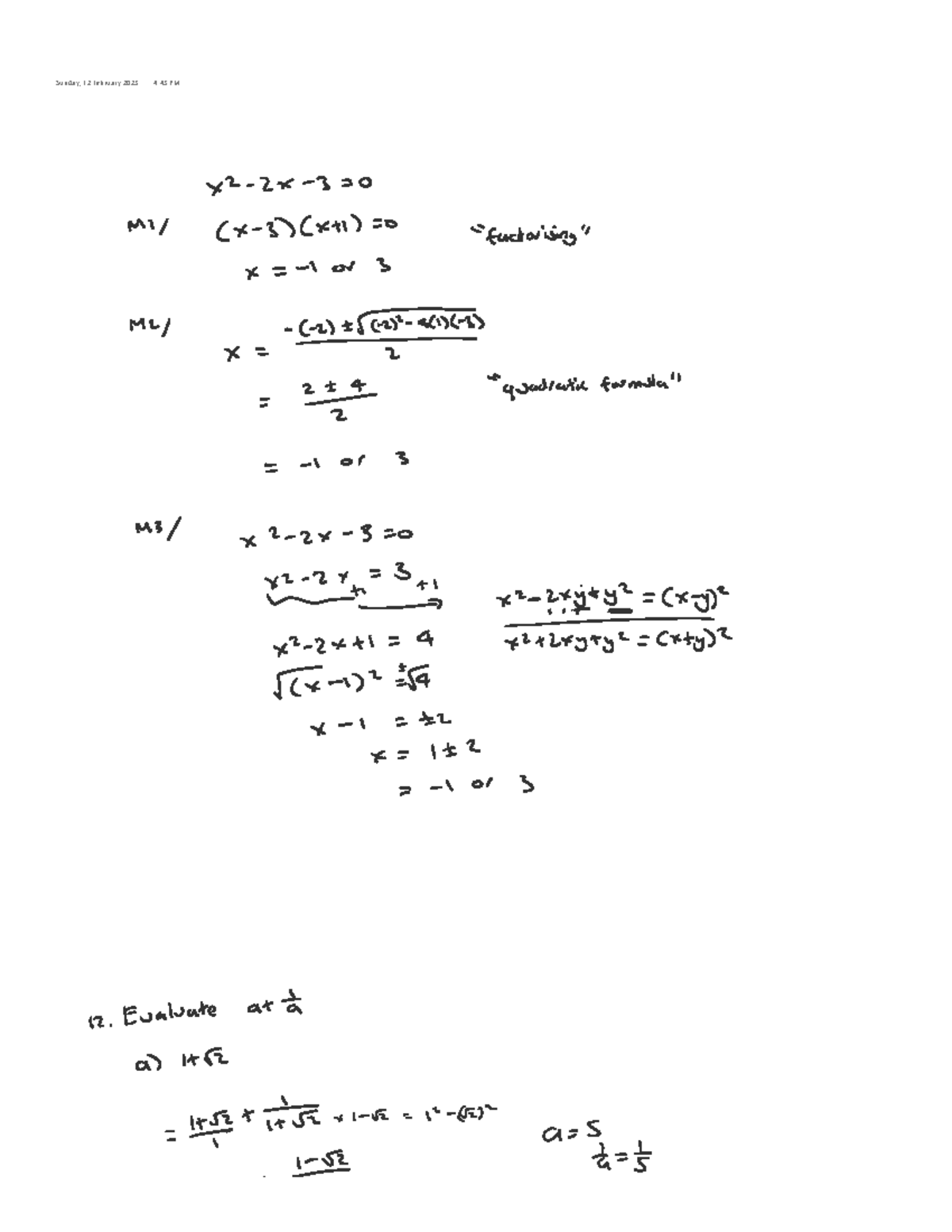 Lesson Notes Functions Sunday 12 February 2023 4 43 Pm Studocu