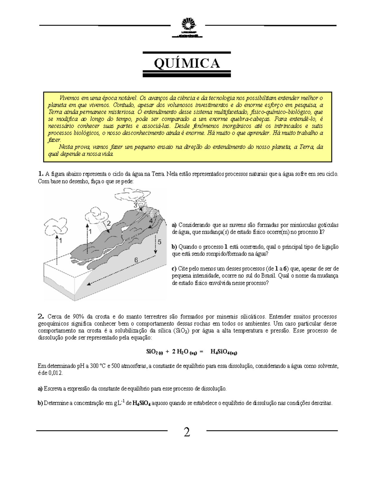 como faço para colocar o 2 de SiO2 pequeno e embaixo apos a letra O? 