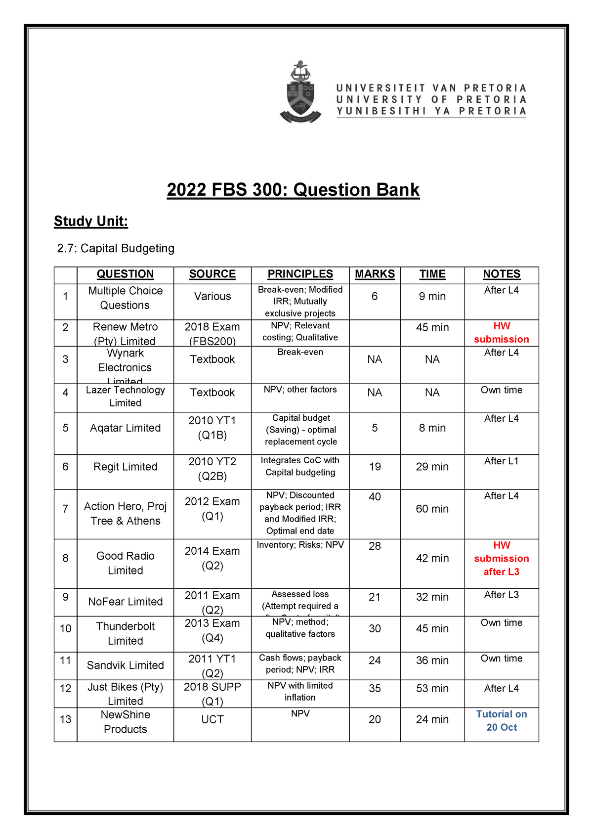 2022-fbs300-study-unit-2-7-capital-budgeting-questions-2022-fbs