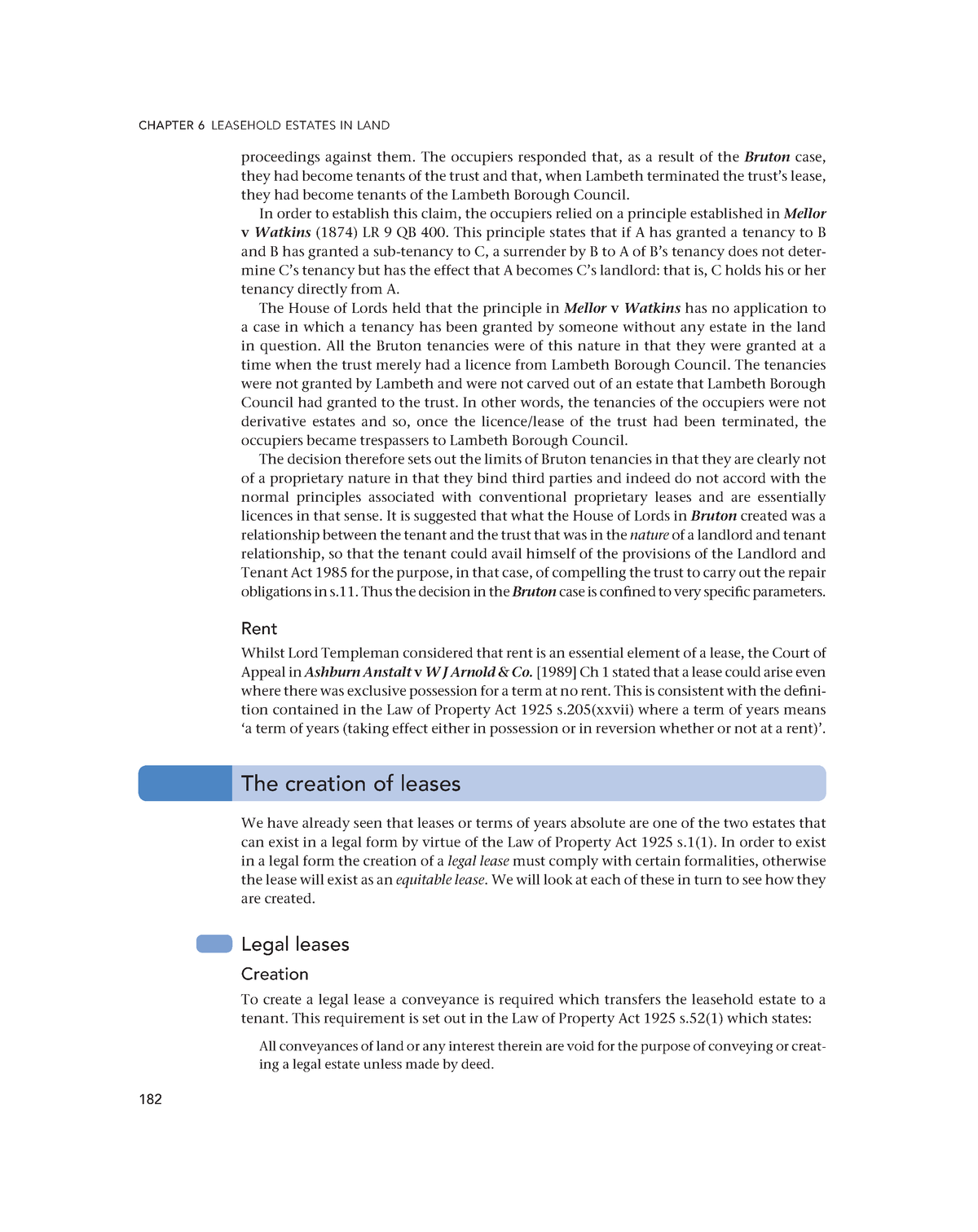 Zlib - N/a - 182 CHAPTER 6 LEASEHOLD ESTATES IN LAND Proceedings ...