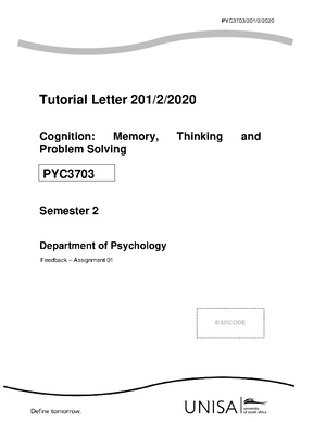 Stuvio for pyc3705 - PYC notes - PYC3705 Transformative Counselling ...
