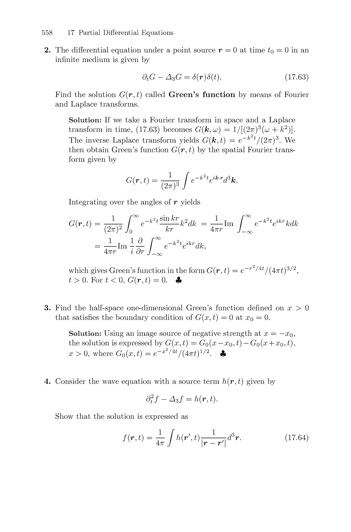 Higher Mathematics for Physics and Engineering Mathematical Methods for ...