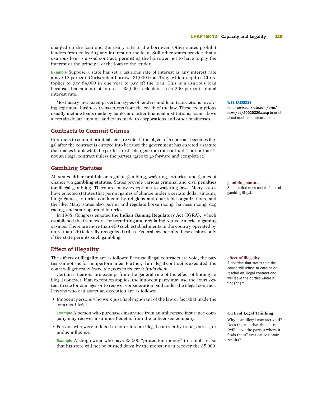 Zlib.pub Business-law (1)-87 - CHAPTER 12 Capacity And Legality 229 ...