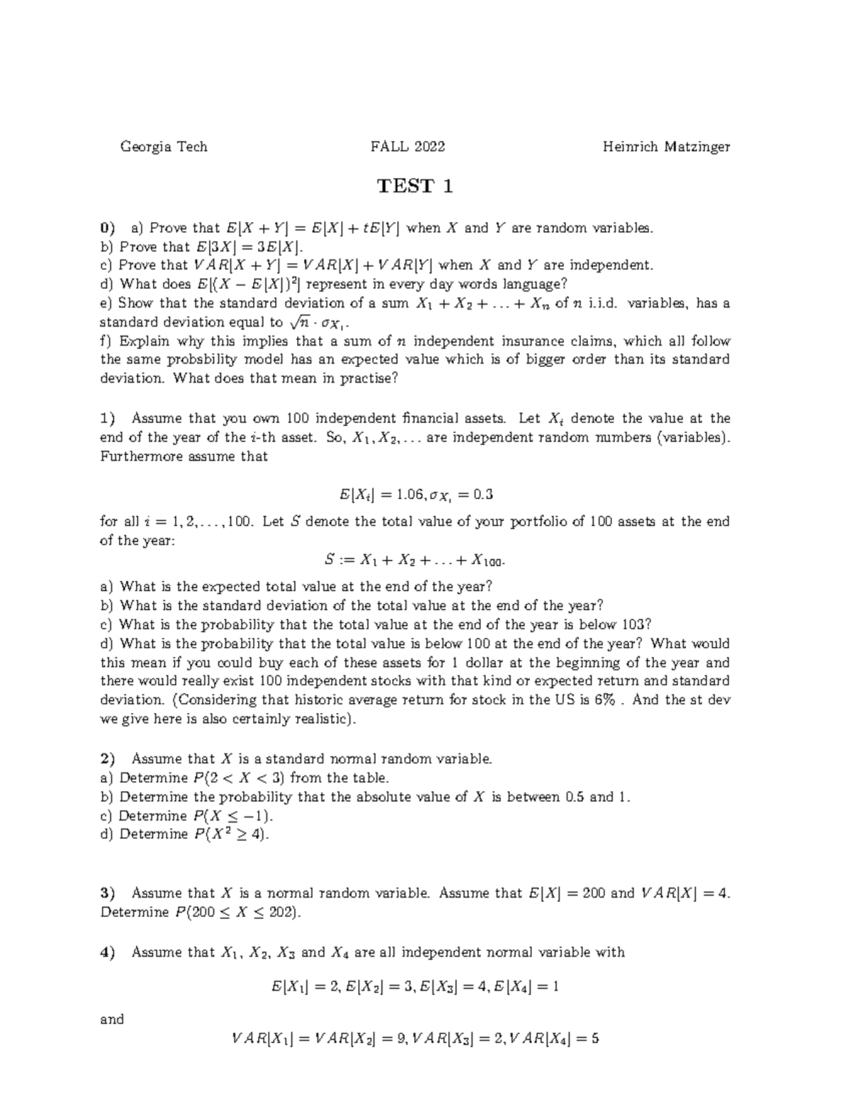 Online test1 Practice Test Tech FALL 2022 Heinrich