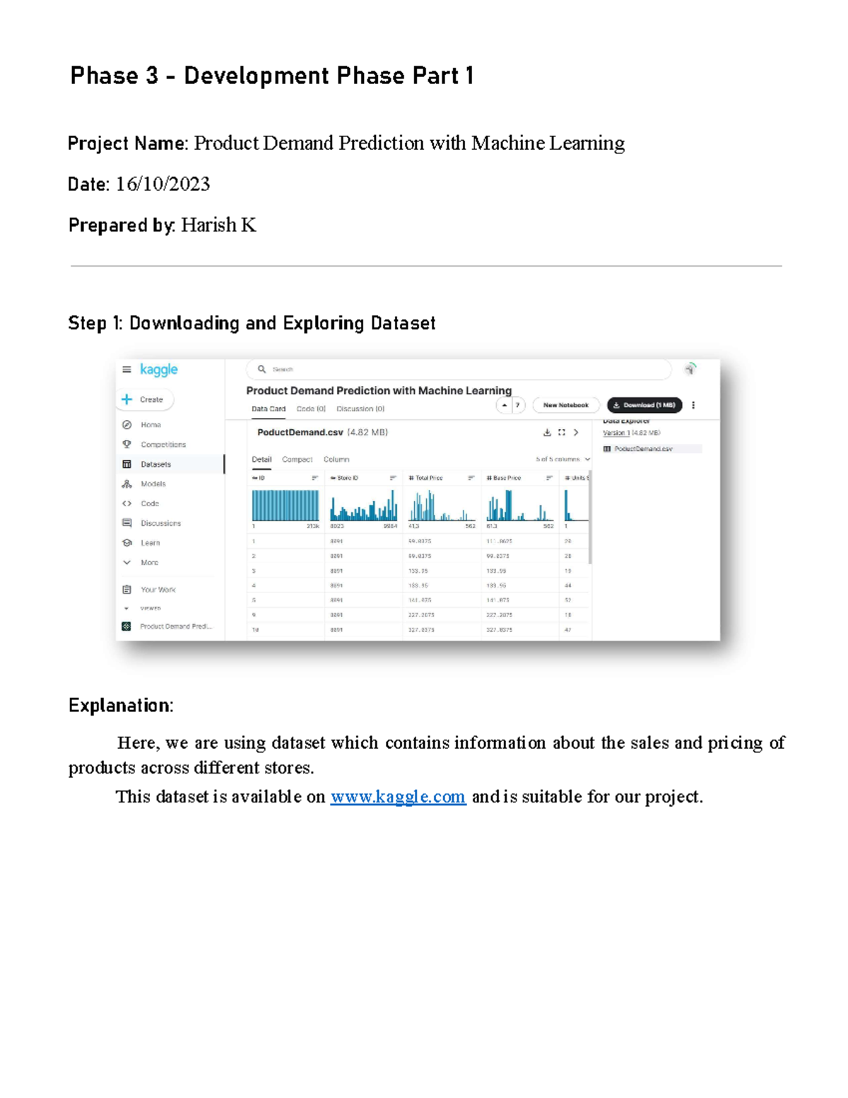 ADS Phase 3 - data science project - Phase 3 - Development Phase Part 1 ...