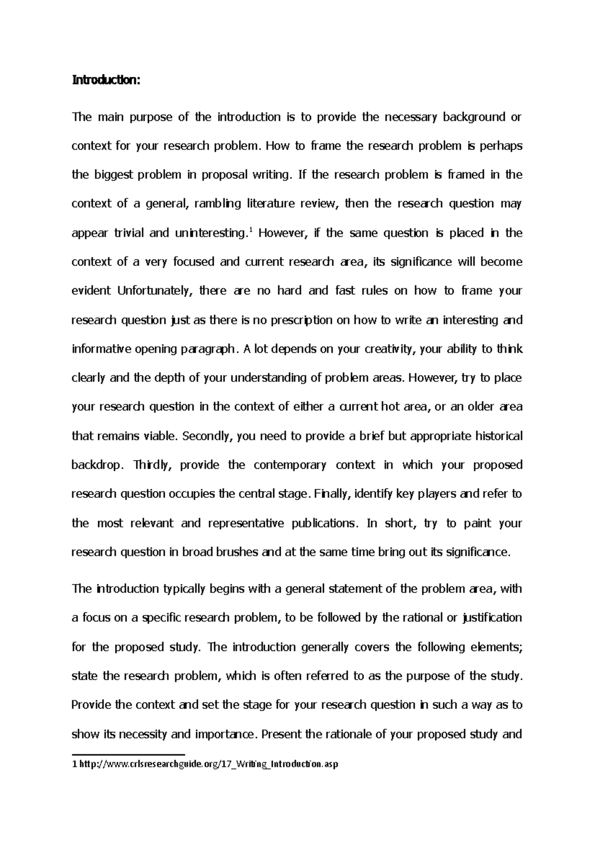 Research-methodolo - Lecture notes 3 - Introduction: The main purpose ...