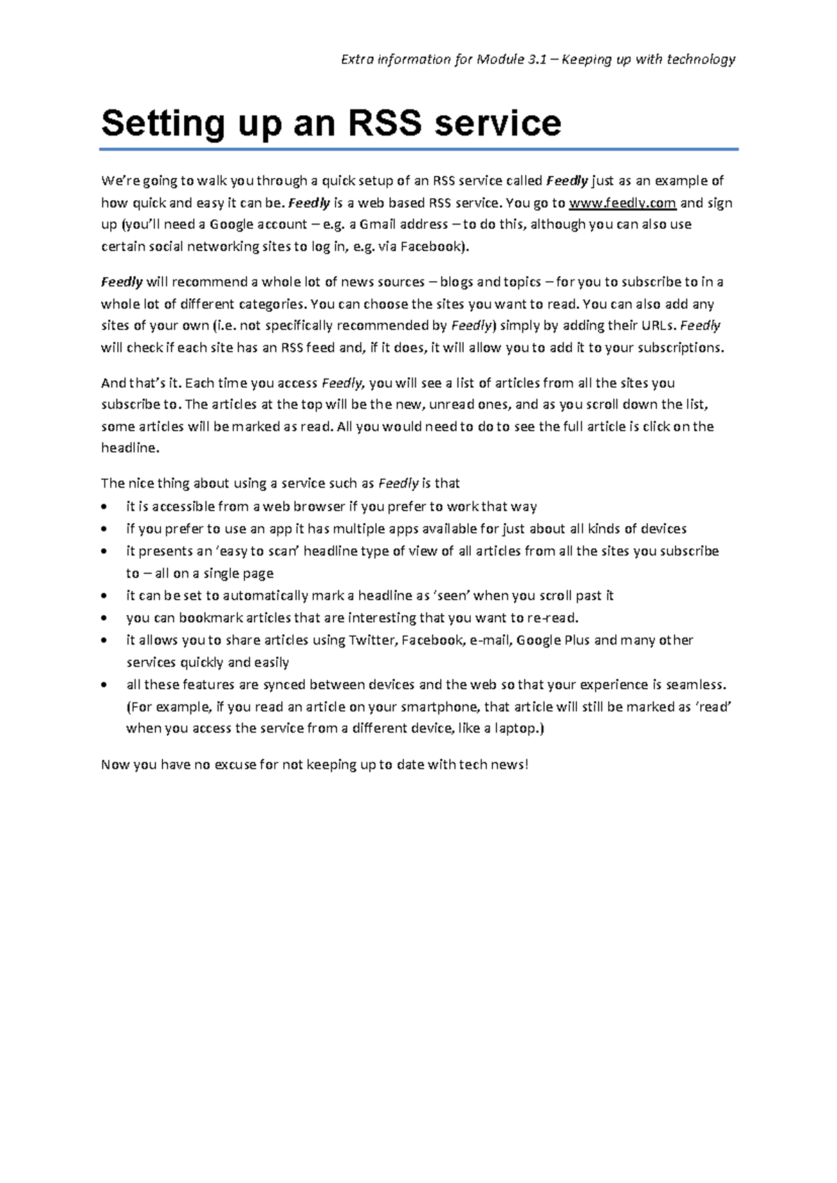 Gr12 3 1 Extra Notes RSS (Term 3) - Extra information for Module 3 ...