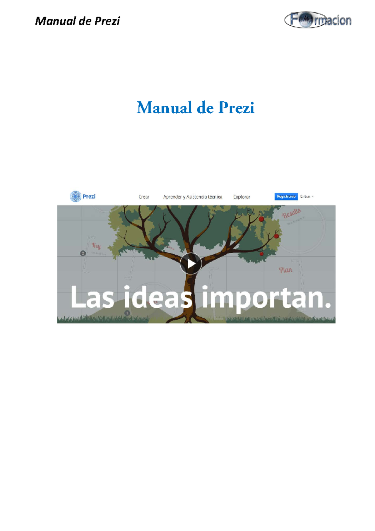 Manual prezi - computación - Manual de Prezi Í n d i ce M a n u a l d e ...