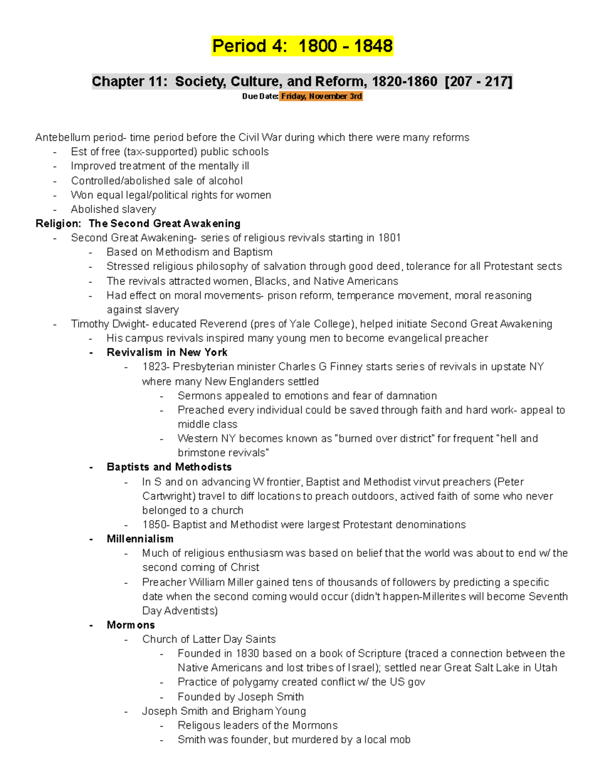 S Period 4 1800 1848 Amsco Note Taking Guide Ch 11 Period 4 S Period 4 1800 1848 Amsco Note Taking Guide Ch 11 Period 4