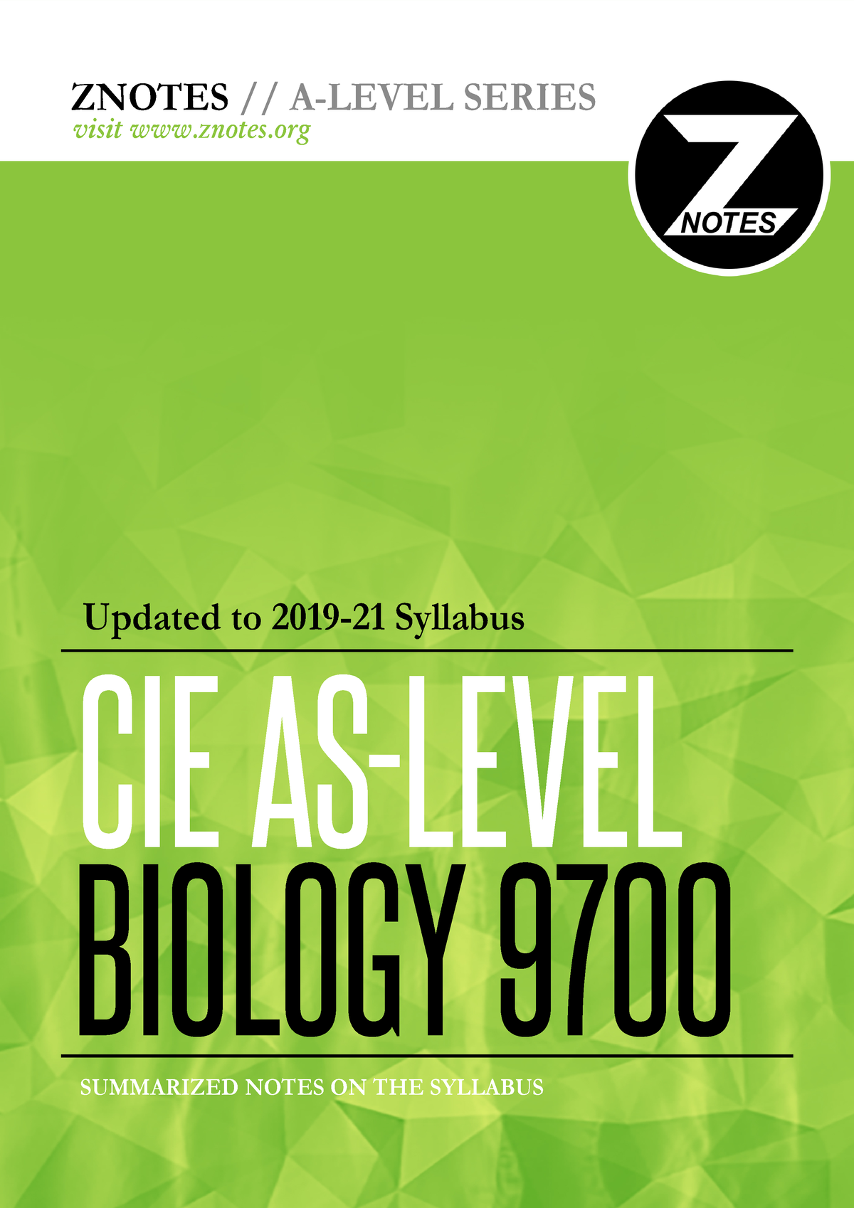 caie-as-biology-9700-theory-table-of-contents-2-chapter-1-cell