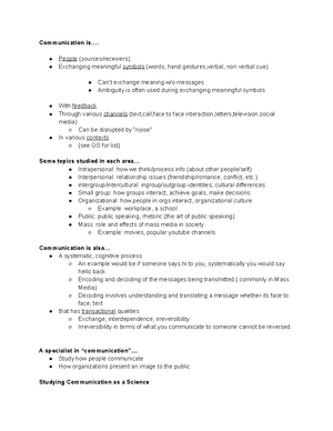 COMM 1 - L 4 - Professor Mullin - COMM 1 - L 4 Paper is in APA style ...