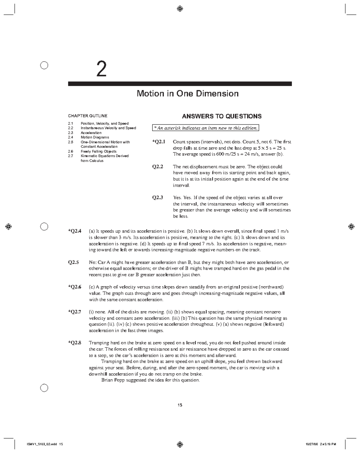 SM chapter 2 - Solucionario del libro Serway - 2 Motion in One ...