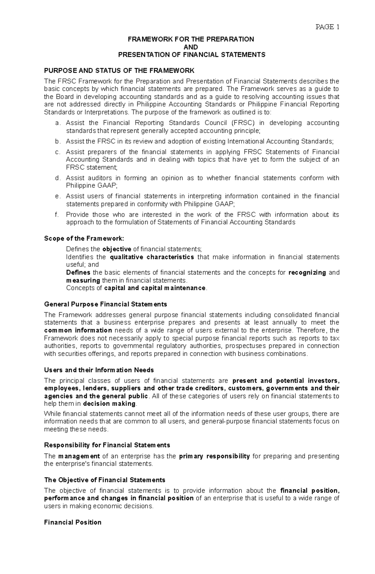 Module 2-conceptual-framework - Accounting - MSU Main - Studocu