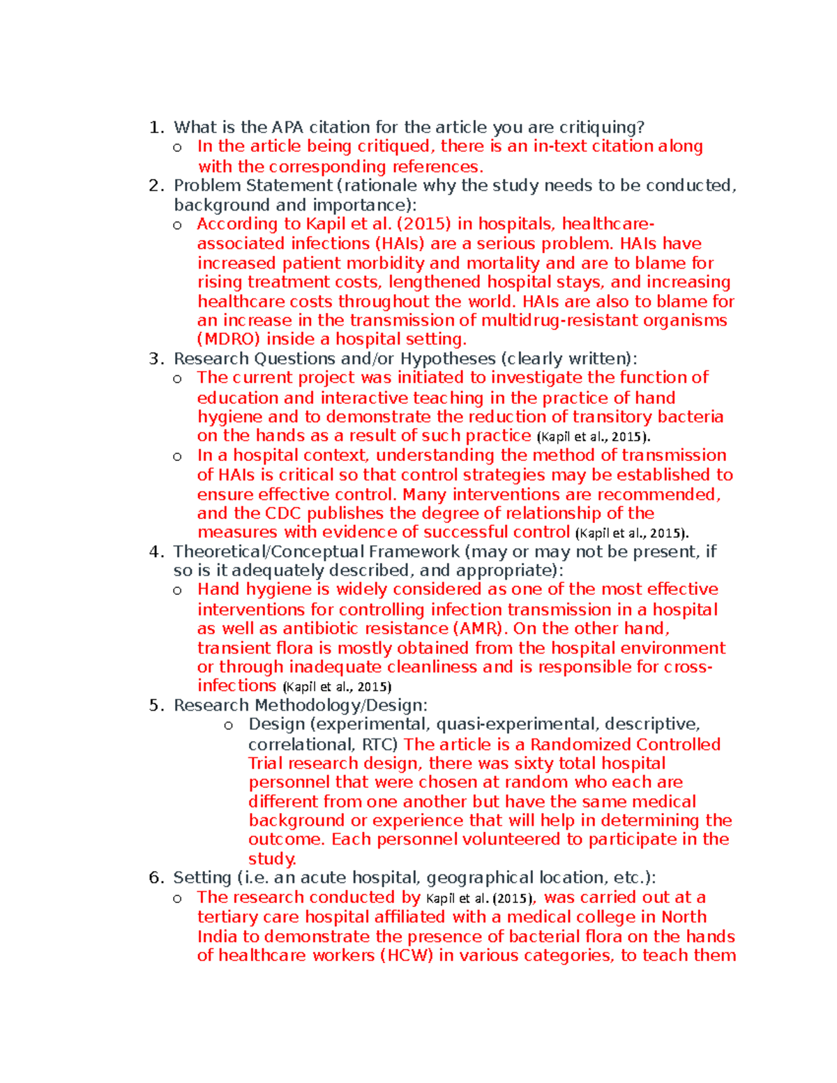 HOW TO CRITIQUE A QUANTITATIVE ARTICLE visual data 6