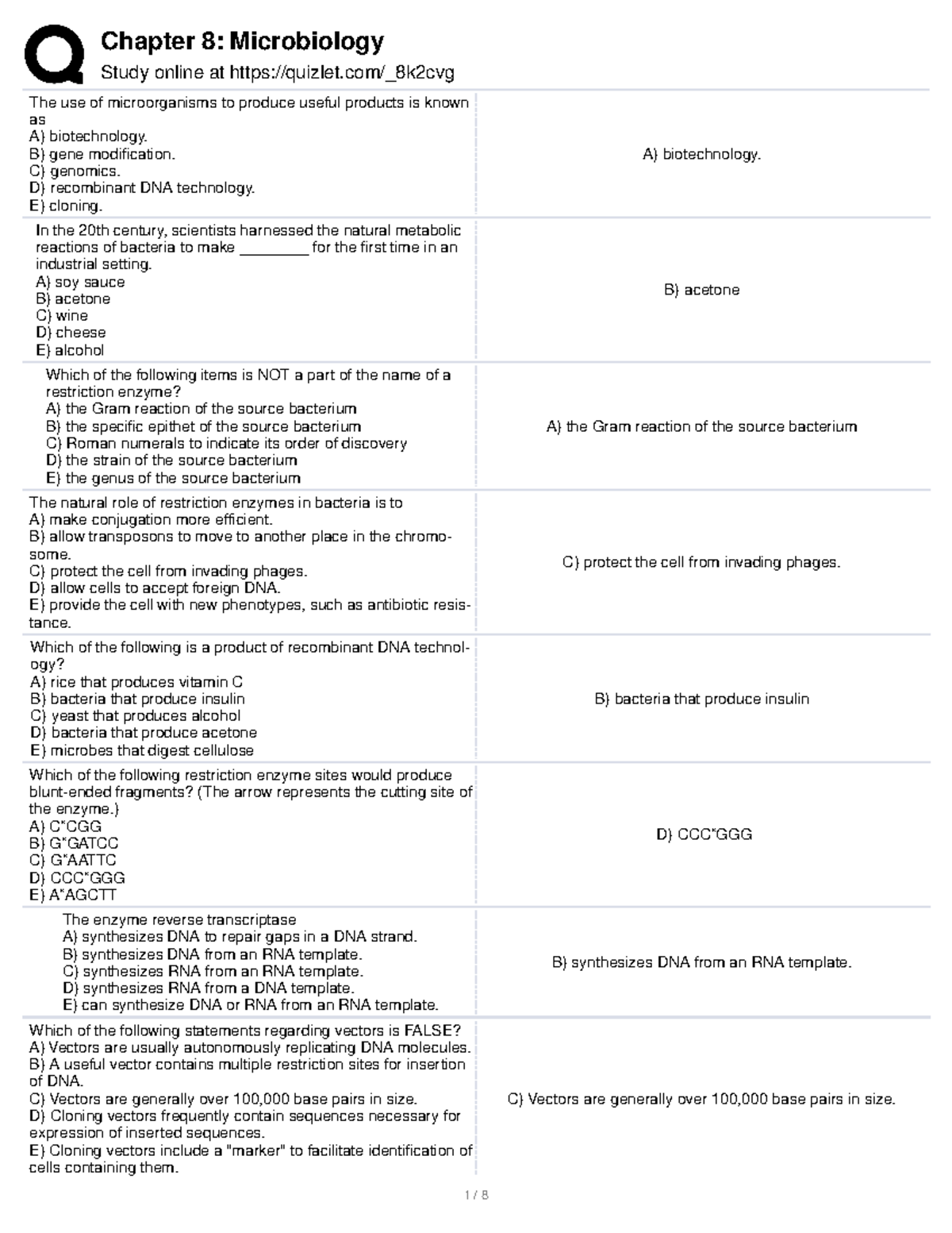 Chapter 8 Flashcards Quizlet Studocu