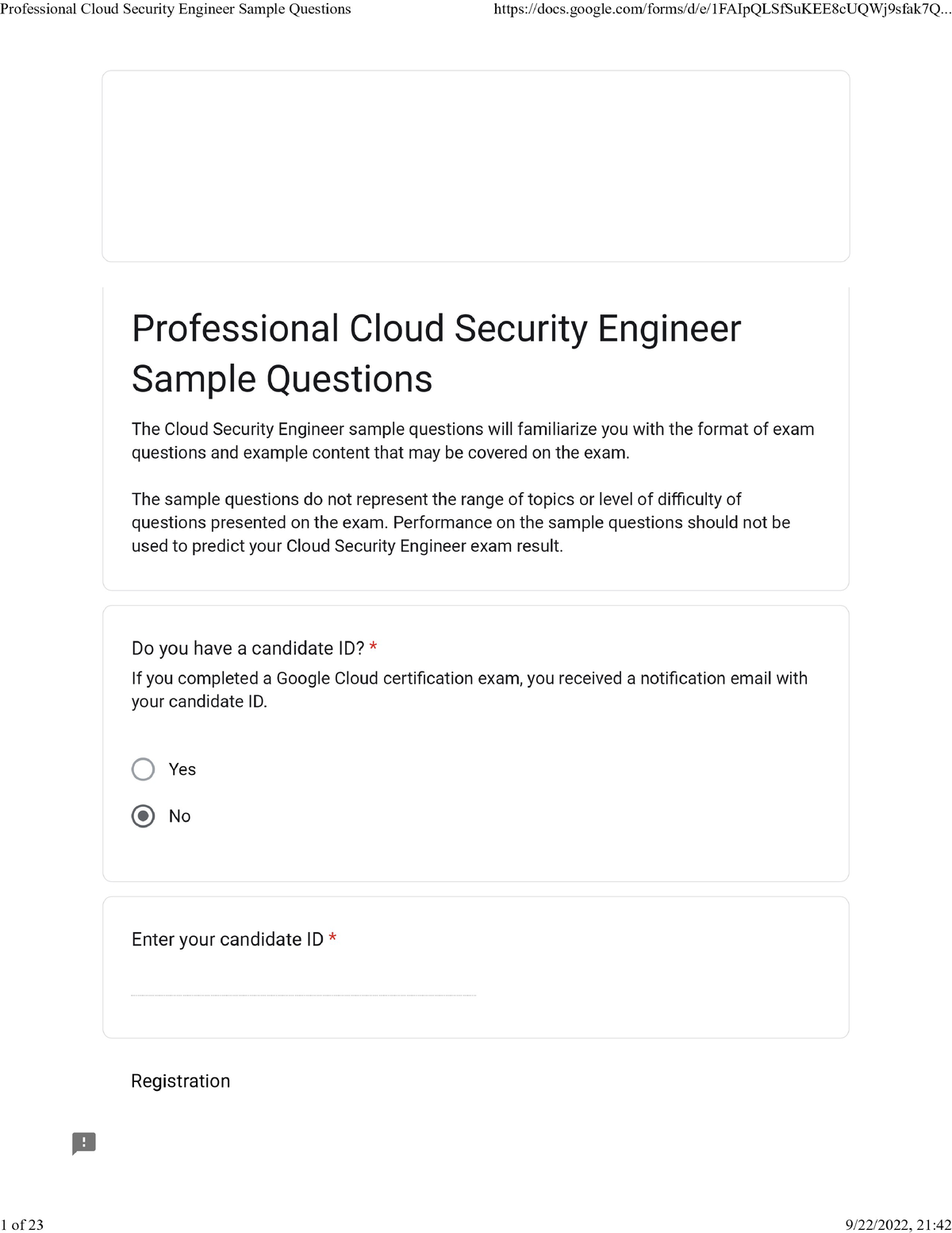 New Professional-Cloud-Security-Engineer Exam Test