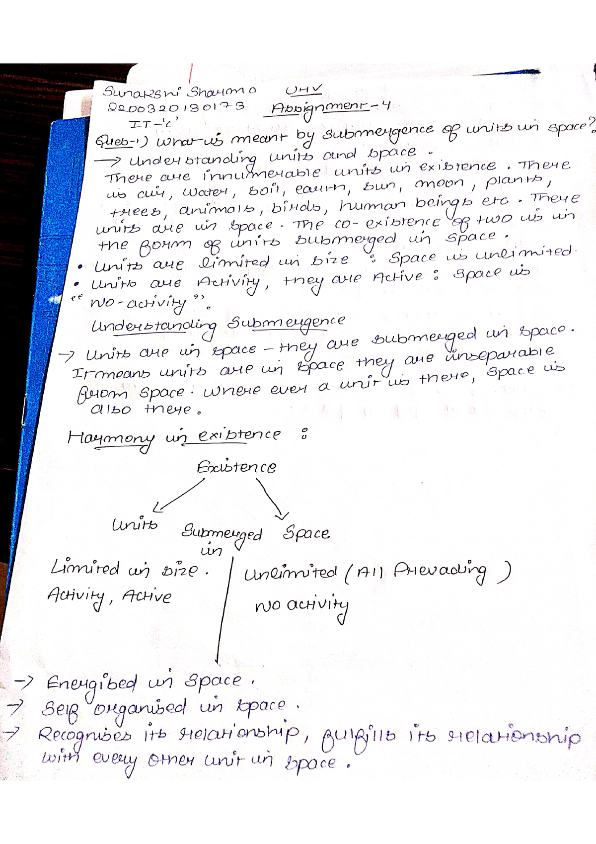 uhv assignment answers