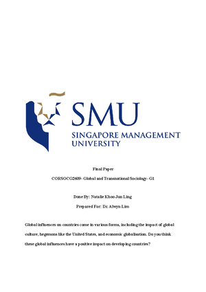 Reading: Saval - Globalisation- The rise and fall of an idea that swept ...