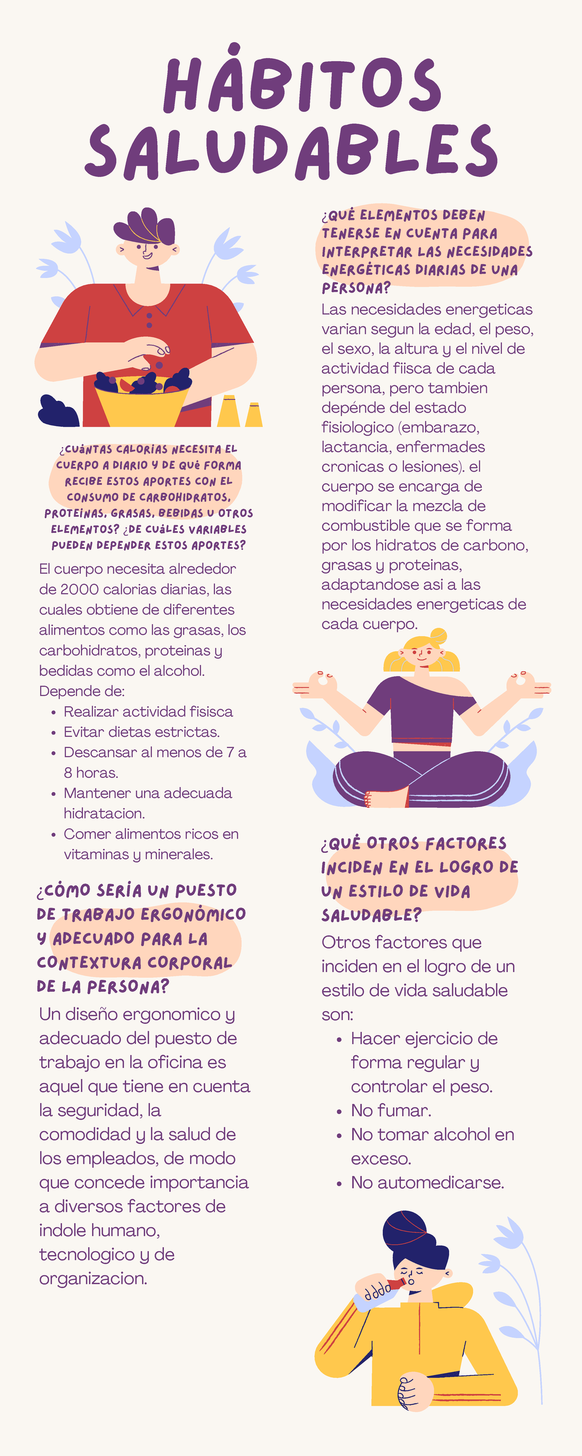 Infografía Estilos De Vida Saludable Ga3 230101507 Aa2 Ev01 HÁbitos Saludables ¿quÉ 3319