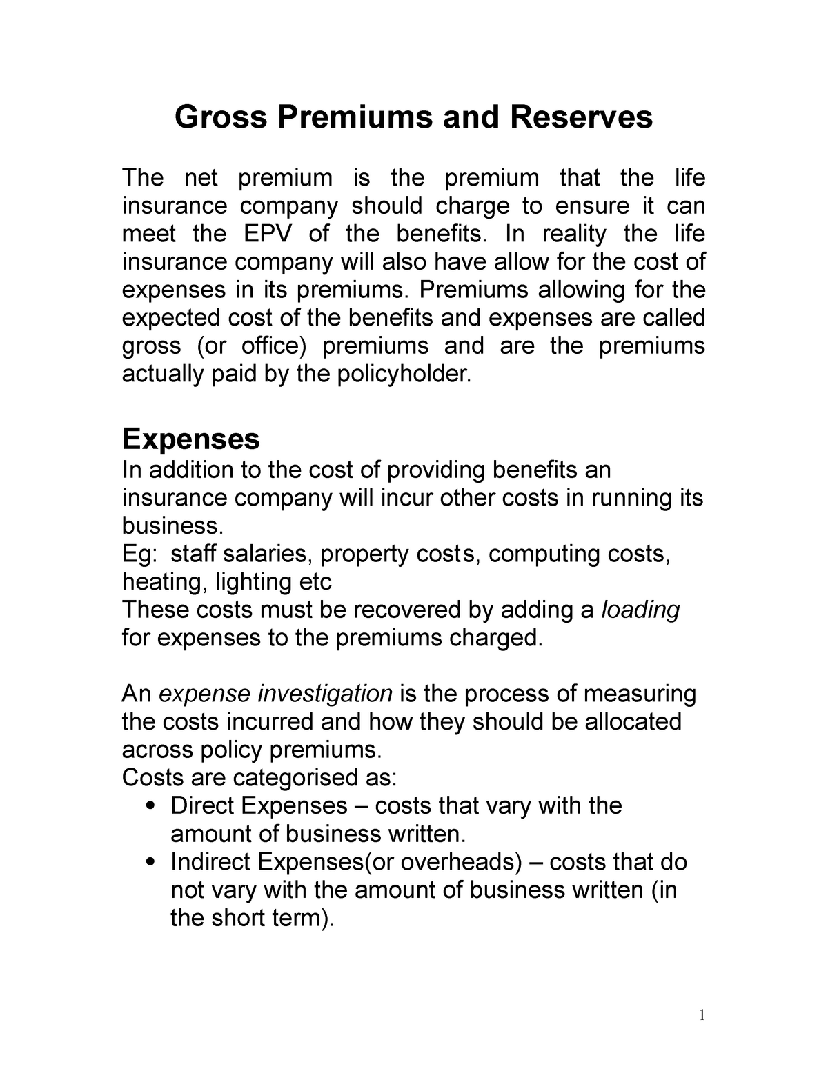 7-gross-premiums-and-reserves-gross-premiums-and-reserves-the-net