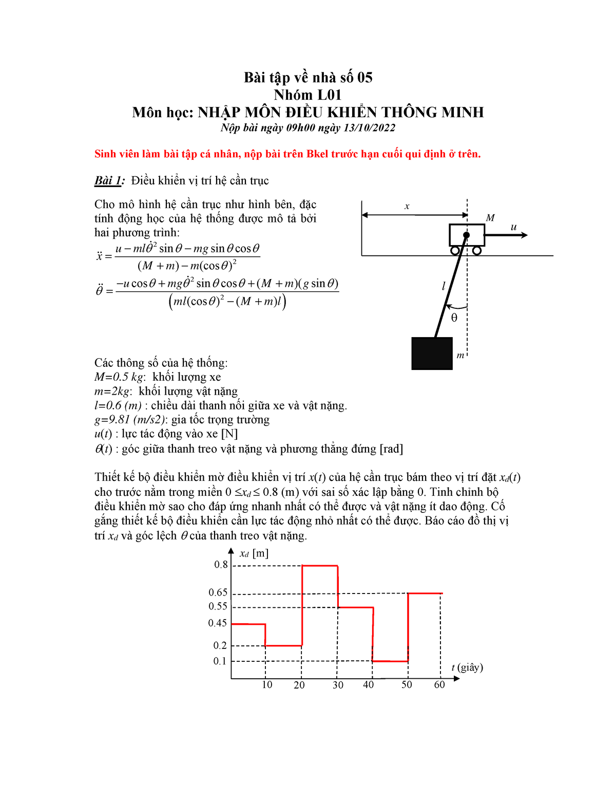 Nmdktm HK221 Bai Tap Ve Nha 05 L01 - Bài T¿p VÁ Nhà Số 05 Nhóm L Môn ...