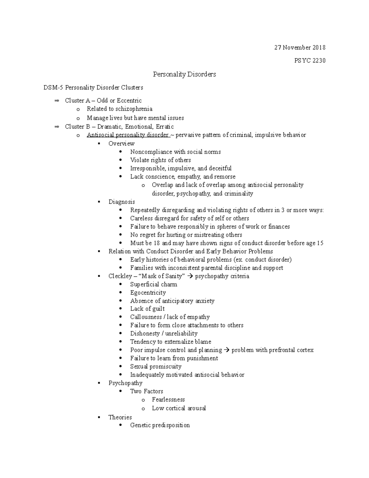 27-november-personality-disorders-27-november-2018-psyc-2230