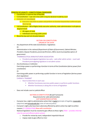 UNIT 8 – Right TO Procedurally FAIR Admin Action - UNIT 8 – RIGHT TO ...