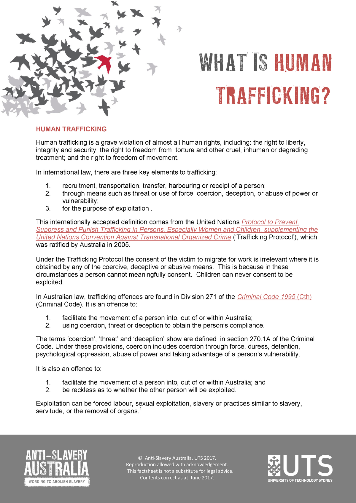 5 Human Trafficking Fact Sheet Trafficking Human Trafficking Human
