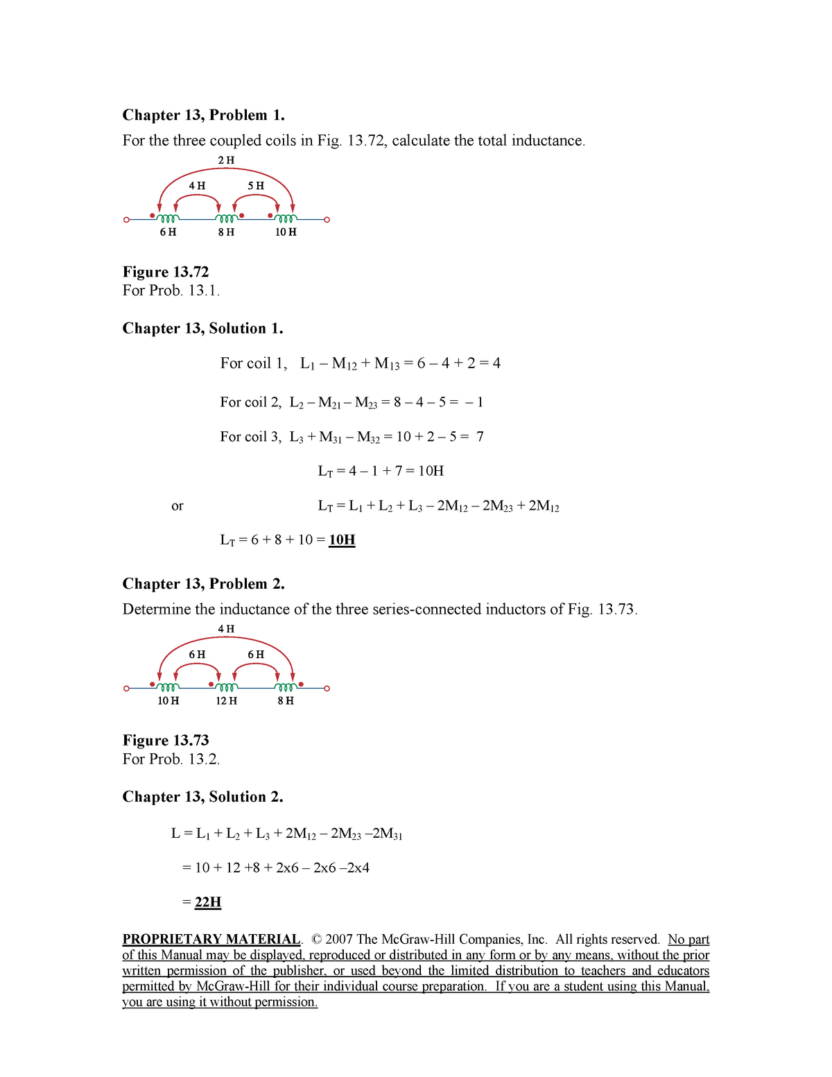 Solution Manual - Fundamentals Of Electric Circuits 3rd Edition Chapter ...