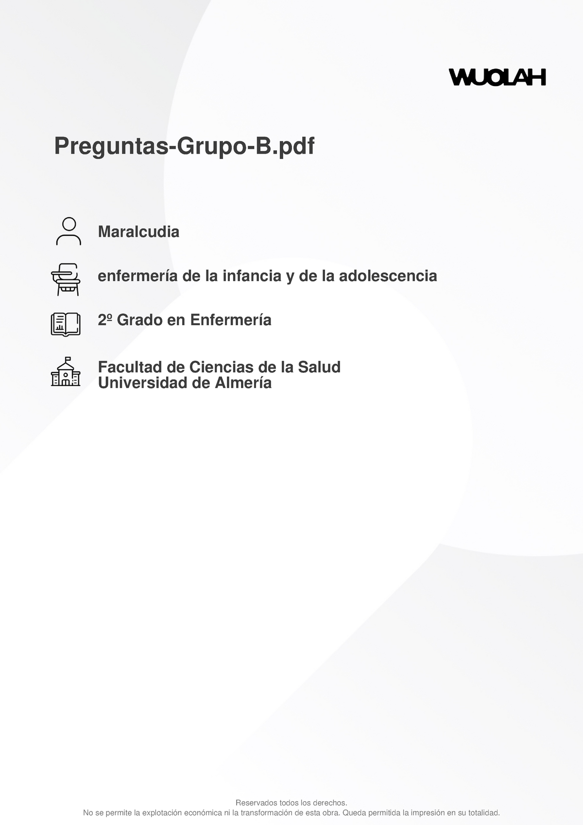 Preguntas-Grupo-B - Examen - Preguntas-Grupo-B Maralcudia Enfermería De ...