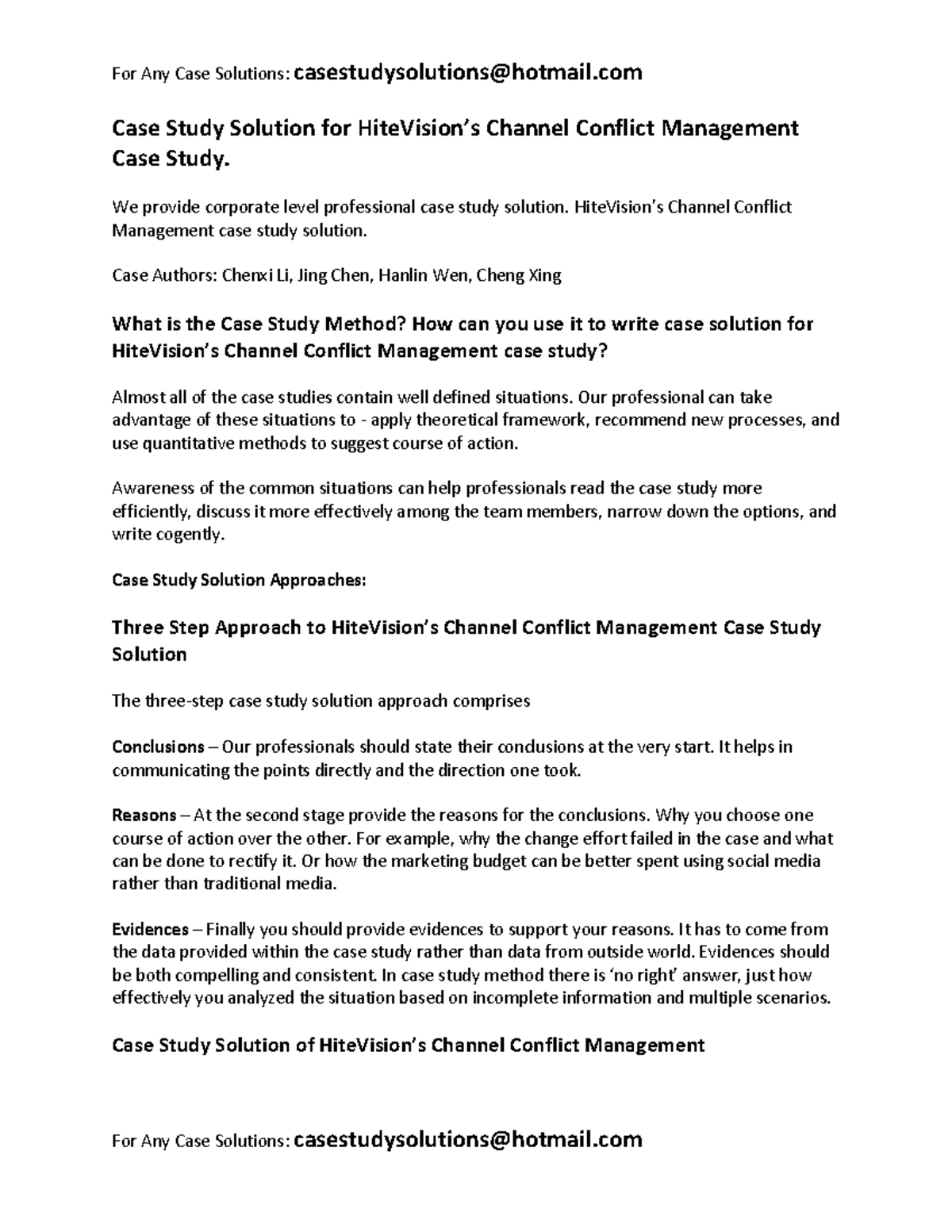 case study on conflict management in organizations