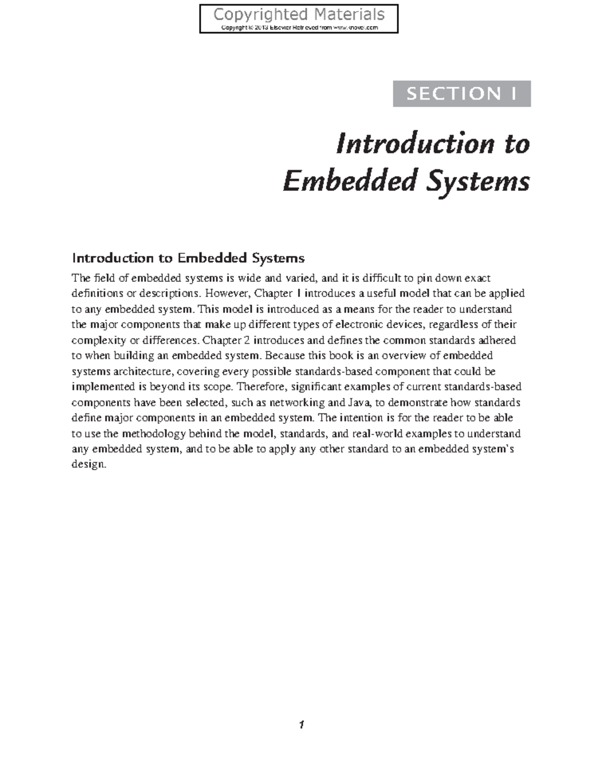 An-introduction-embedded - 1 Introduction To Embedded Systems ...