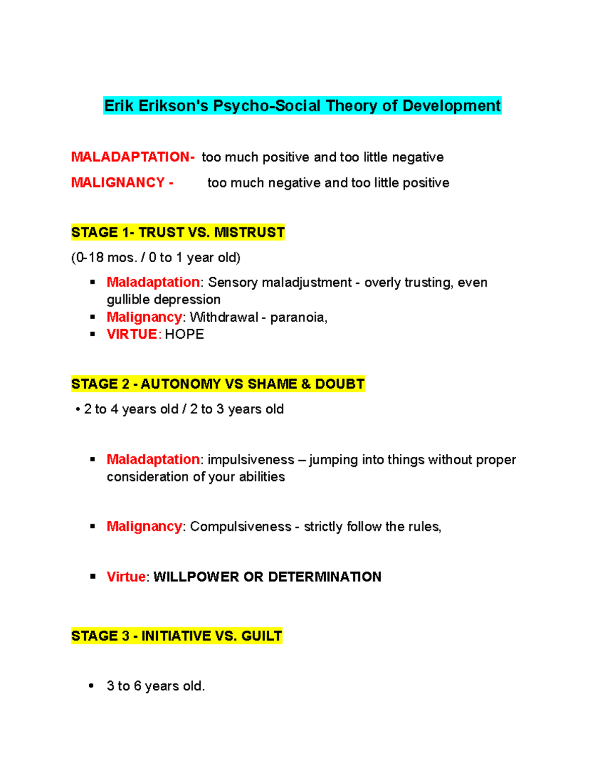 ERIK Erickson Facilitating Erik Erikson's PsychoSocial Theory of