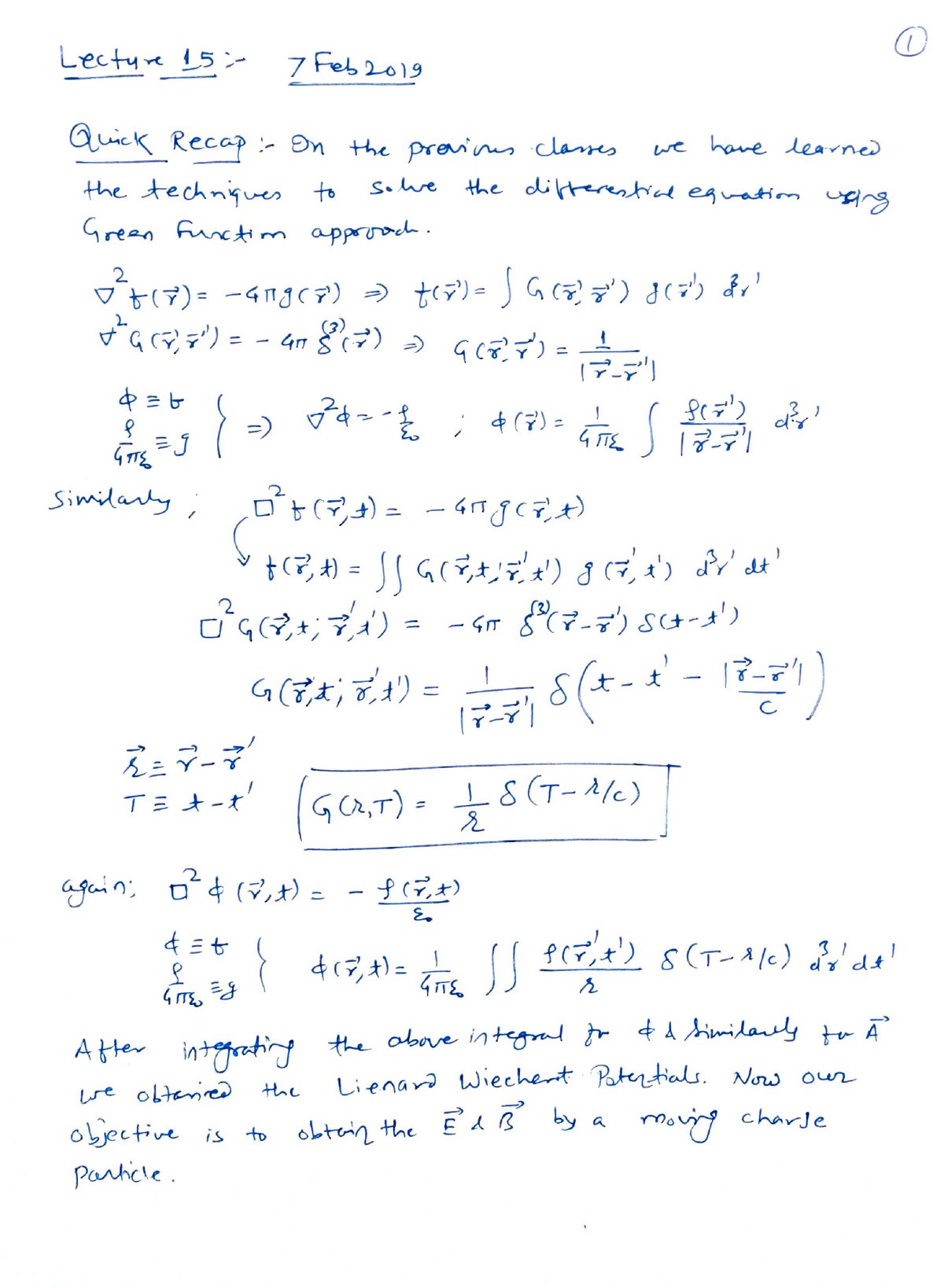 Lec-15 - notes - Electromagnetic Theory - Studocu