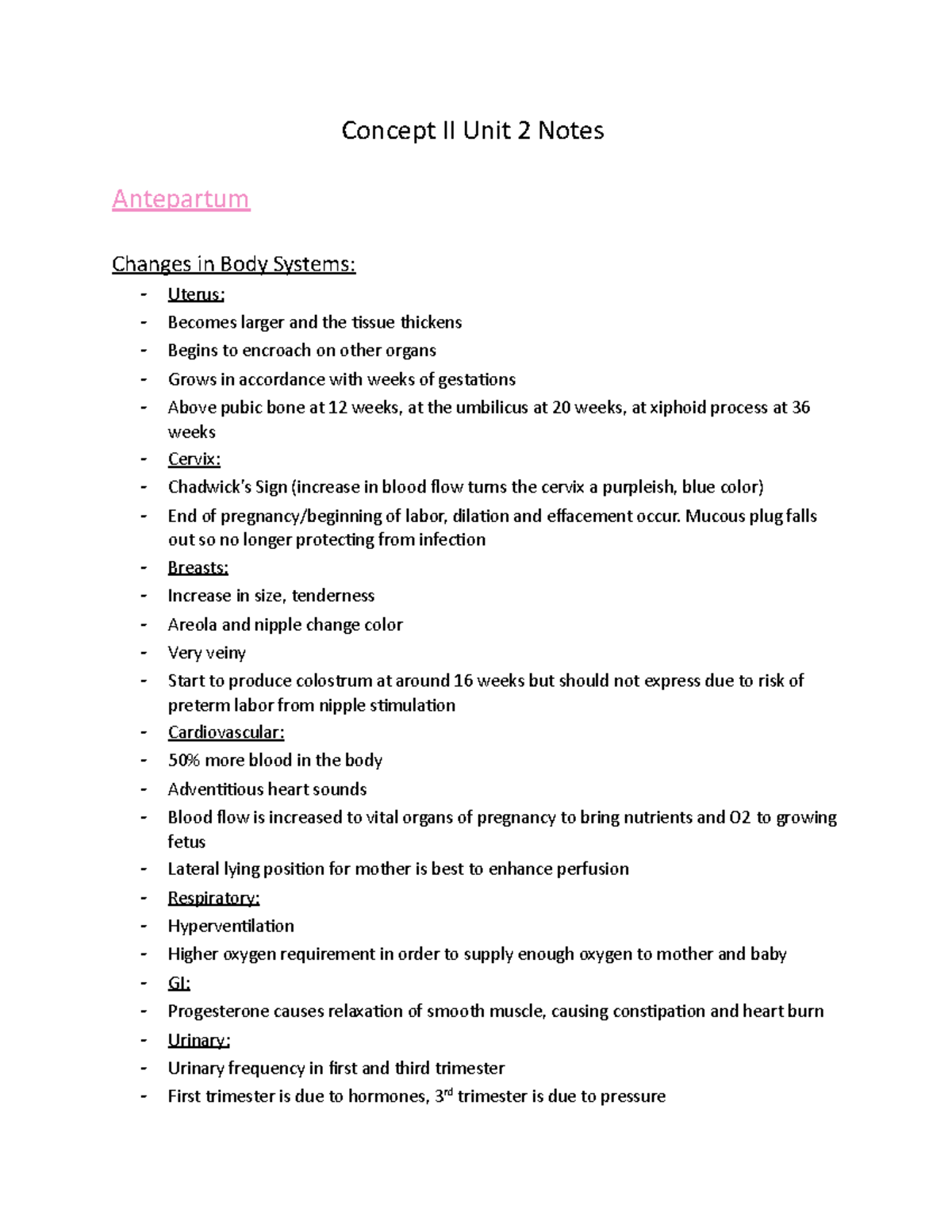 concepts-notes-regarding-reproductive-disorders-concept-ii-unit-2