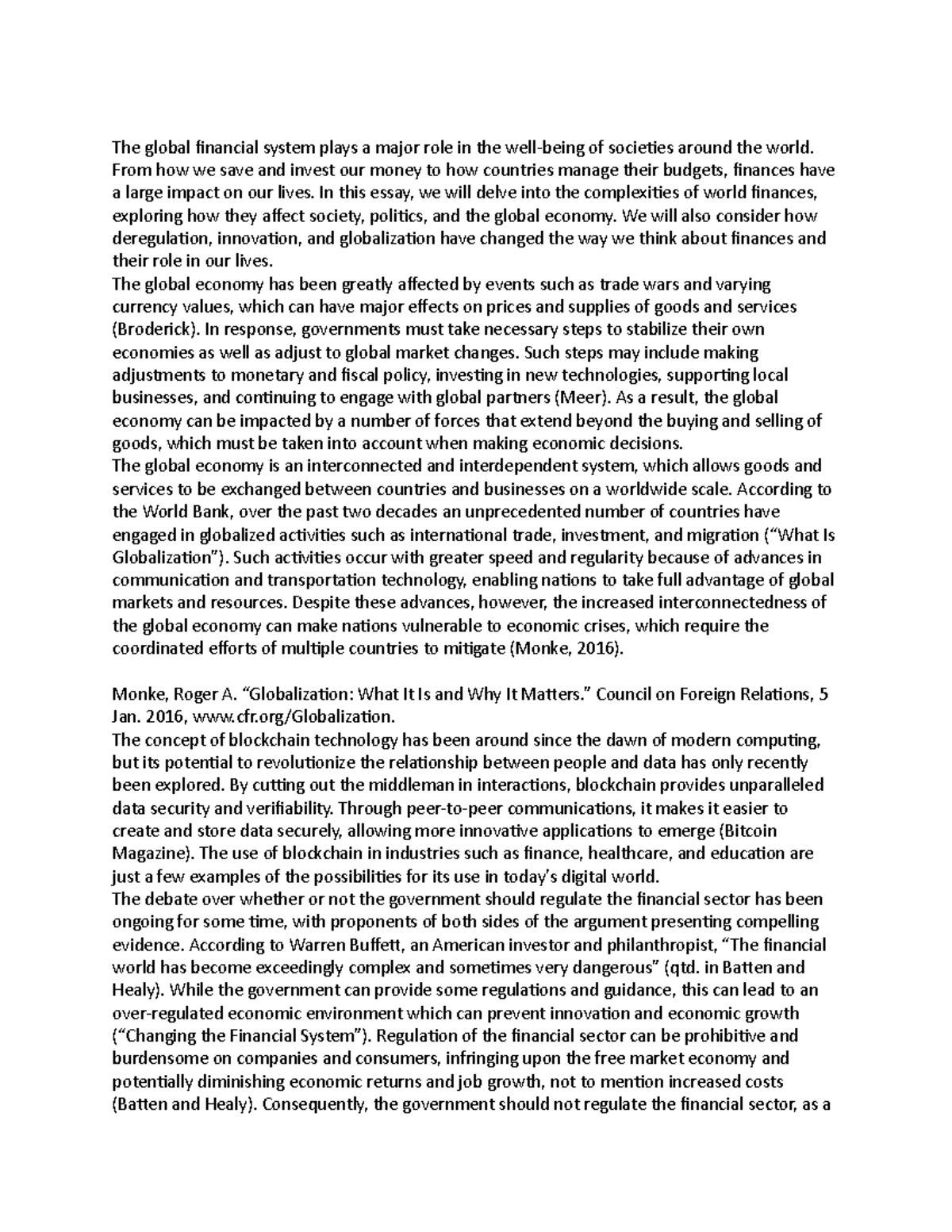 Macroeconomics Explained:  Understanding The Global Financial System - kt7pcxe