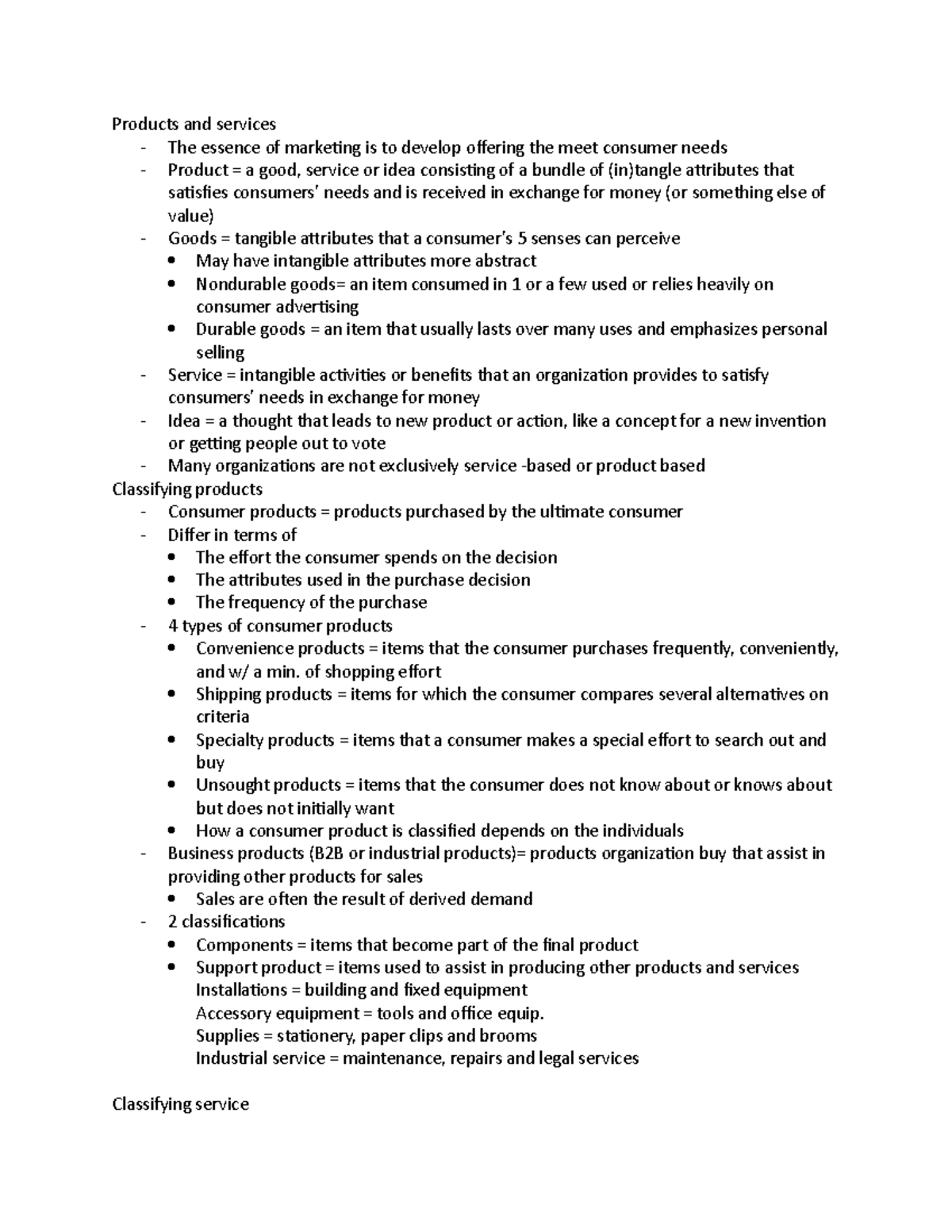 Developing new products PPT Products and services The essence of marketing is to develop