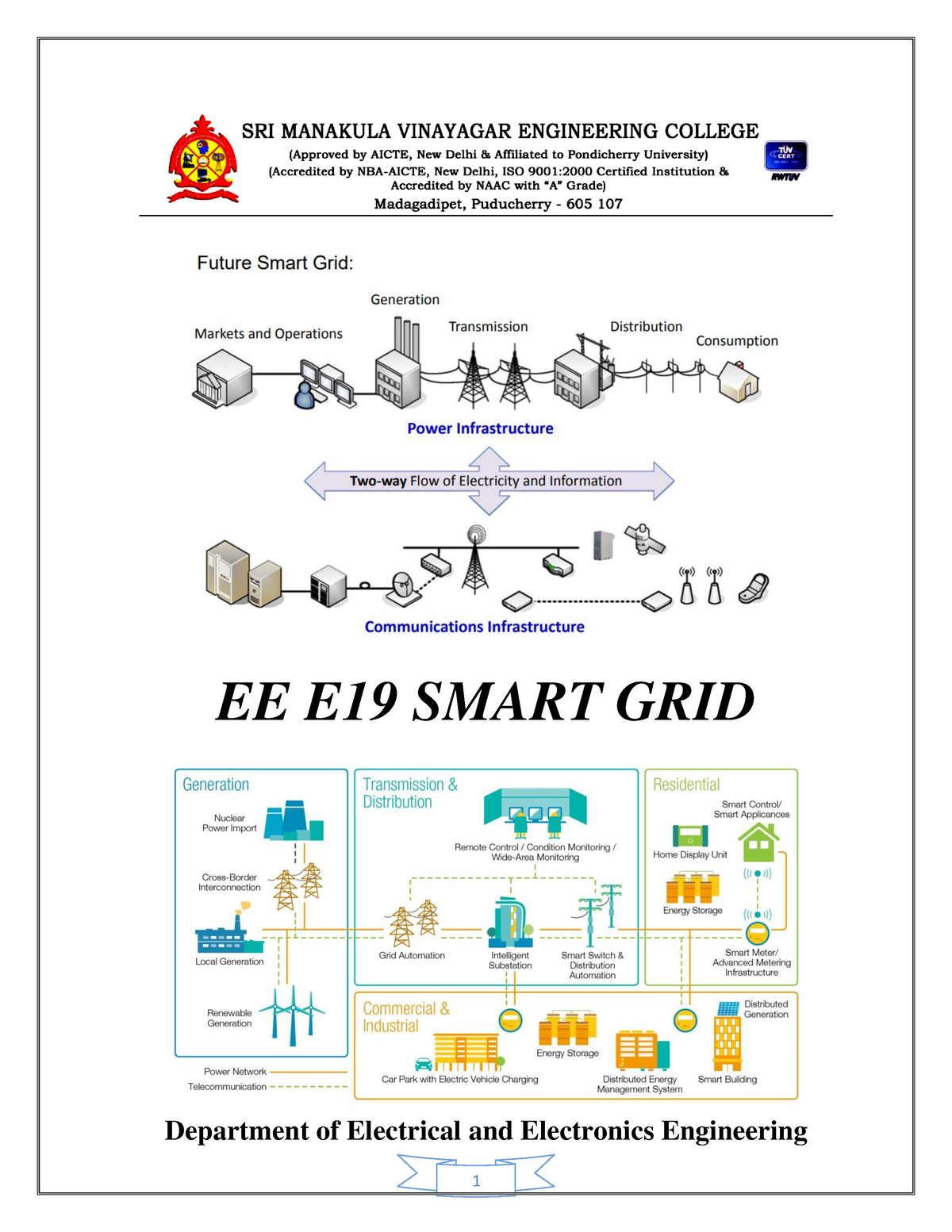 Smart Grid Text Book - Need An Excellent - Studocu