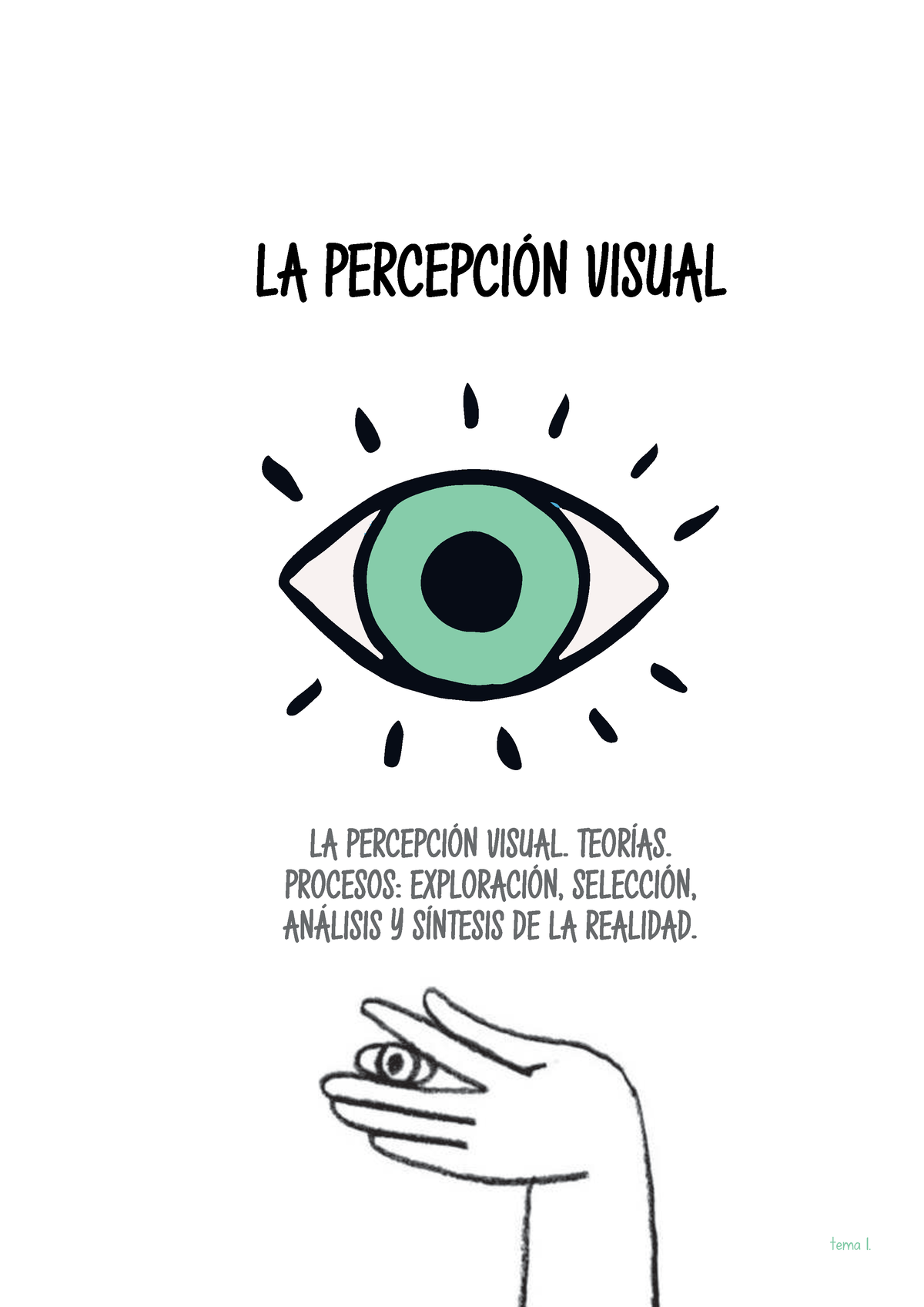 ExpresiÓn ArtÍstica La PercepciÓn Visual La PercepciÓn Visual TeorÍas Procesos ExploraciÓn 5911