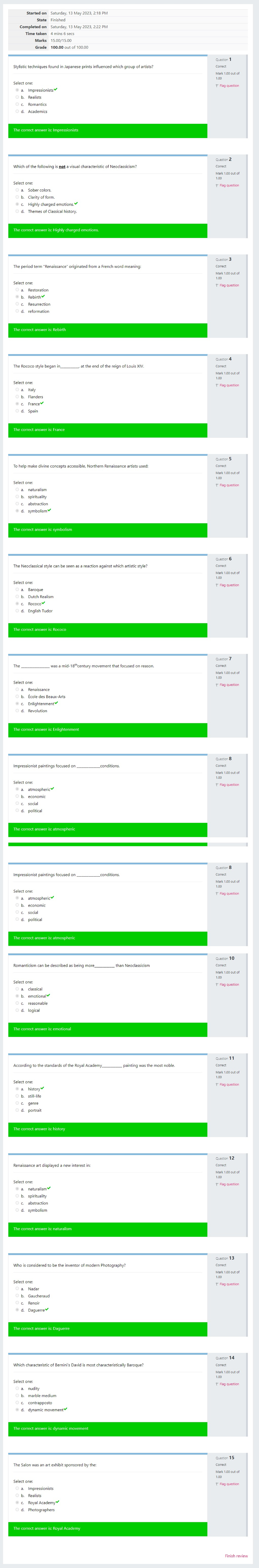 Graded Quiz Unit 6 - AHIST 1401 - Studocu