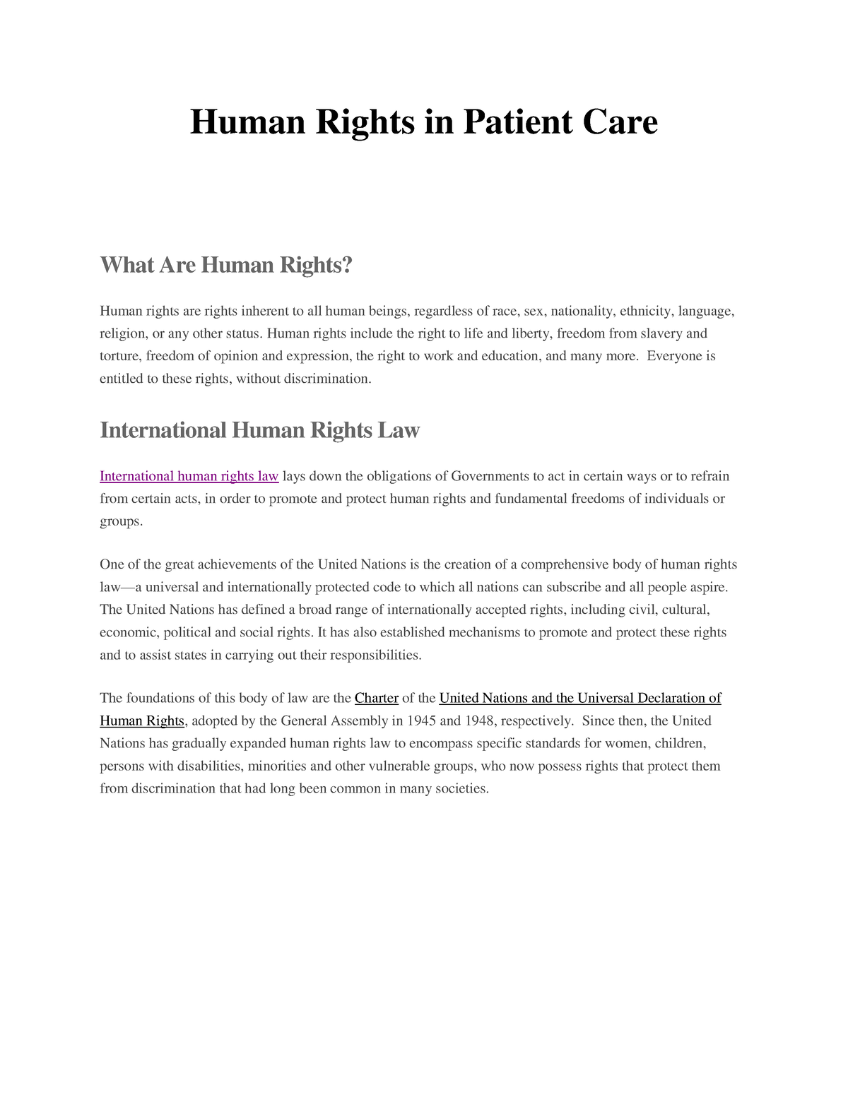 3-human-rights-in-patient-care-key-sources-human-rights-in-patient