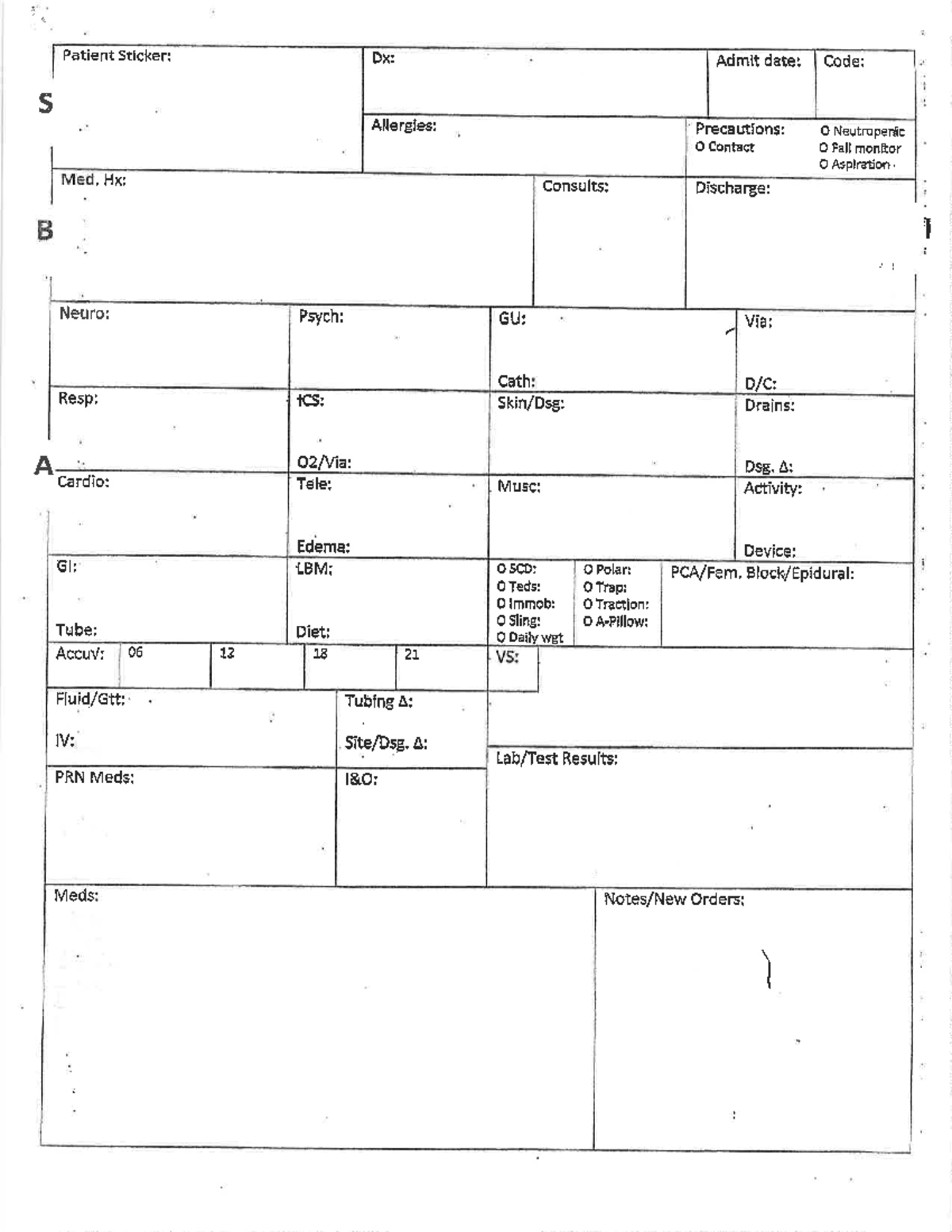 Clinical Papers for Students - NUR 1212C - Studocu