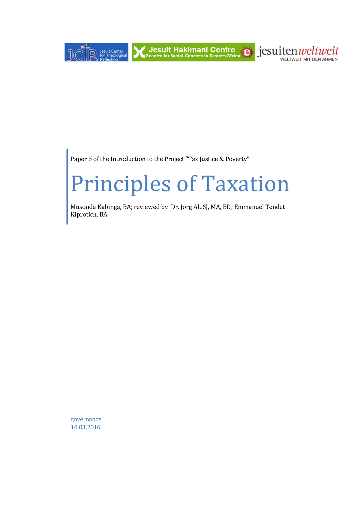 term paper about taxation