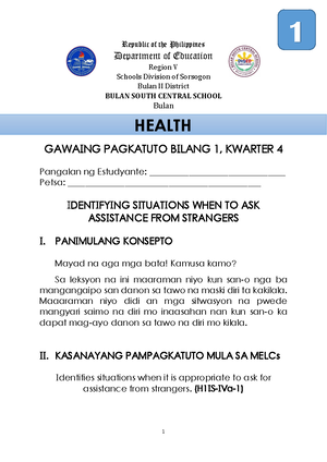 Narrative Report IN AP LAS Making - Republic of the Philippines ...