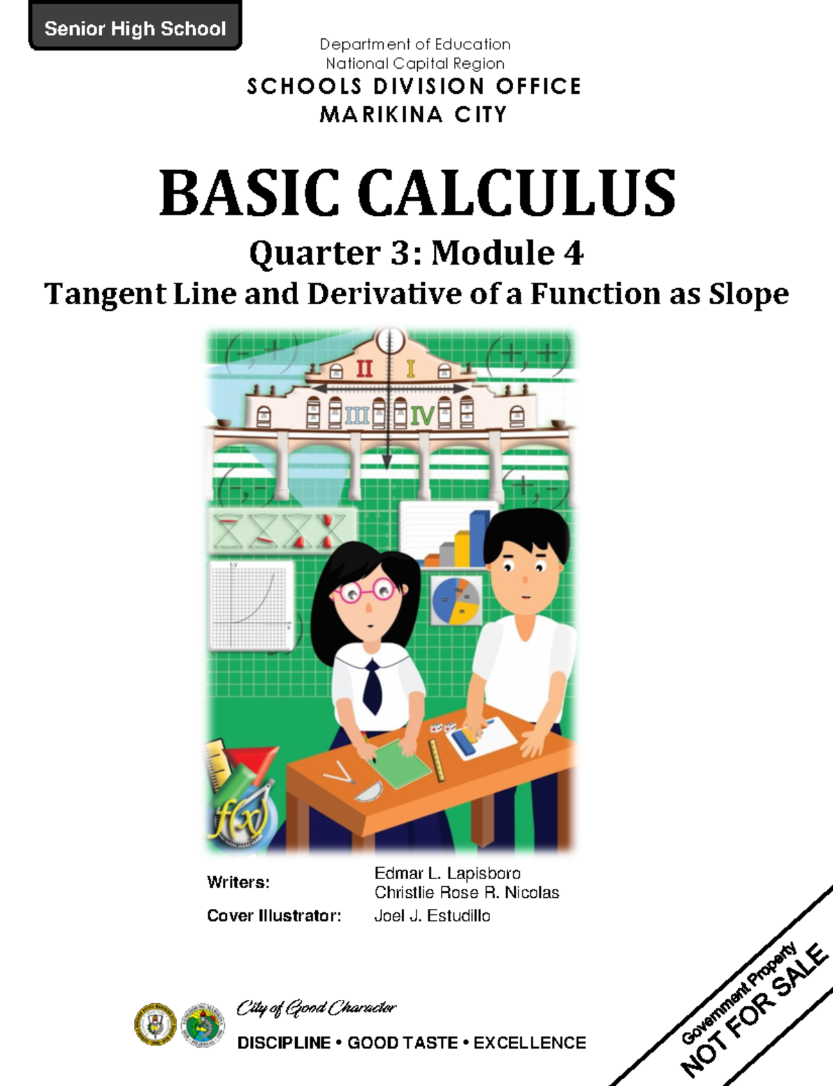 Basical QTR3- Module-4 - 1 Writers: Edmar L. Lapisboro Christlie Rose R ...