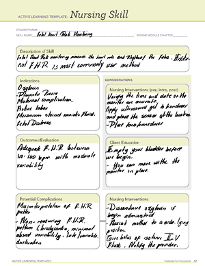 Preeclampsia - ATI template system disorder - ACTIVE LEARNING TEMPLATES ...