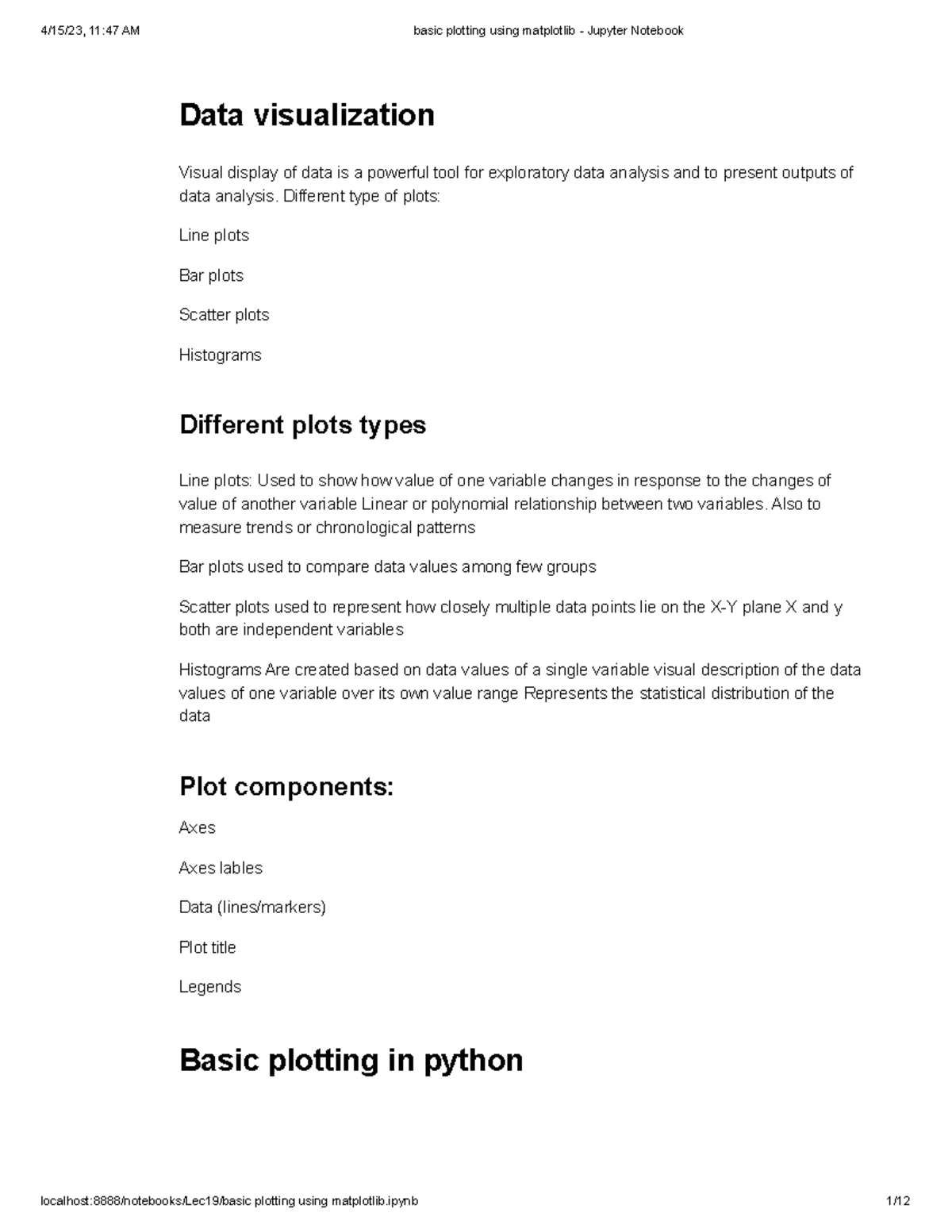 Python Histograms Matplotlib Tutorial In Chapter 6 Sa