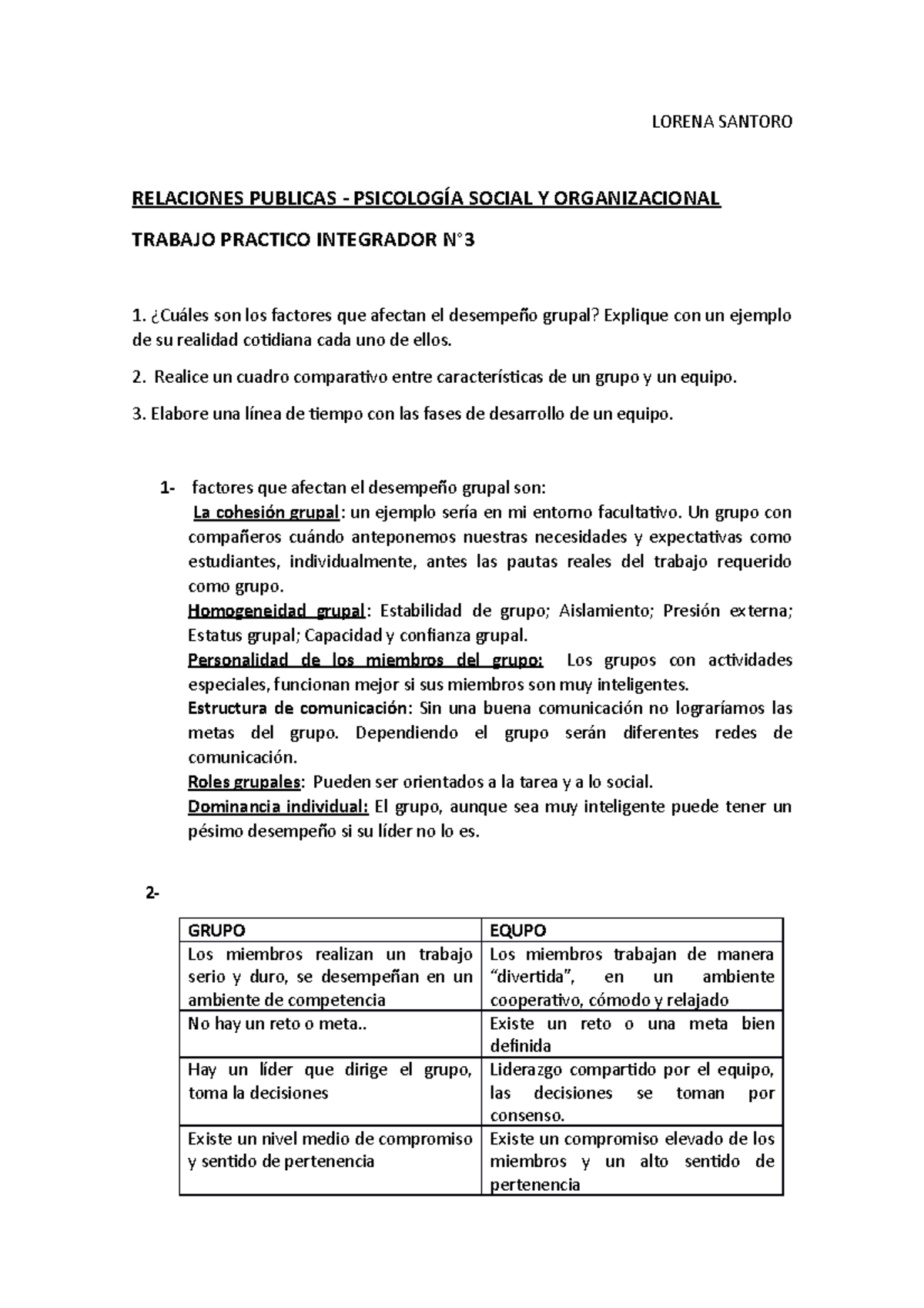 Trabajo Practico Integrador N°3 LORENA SANTORO RELACIONES PUBLICAS